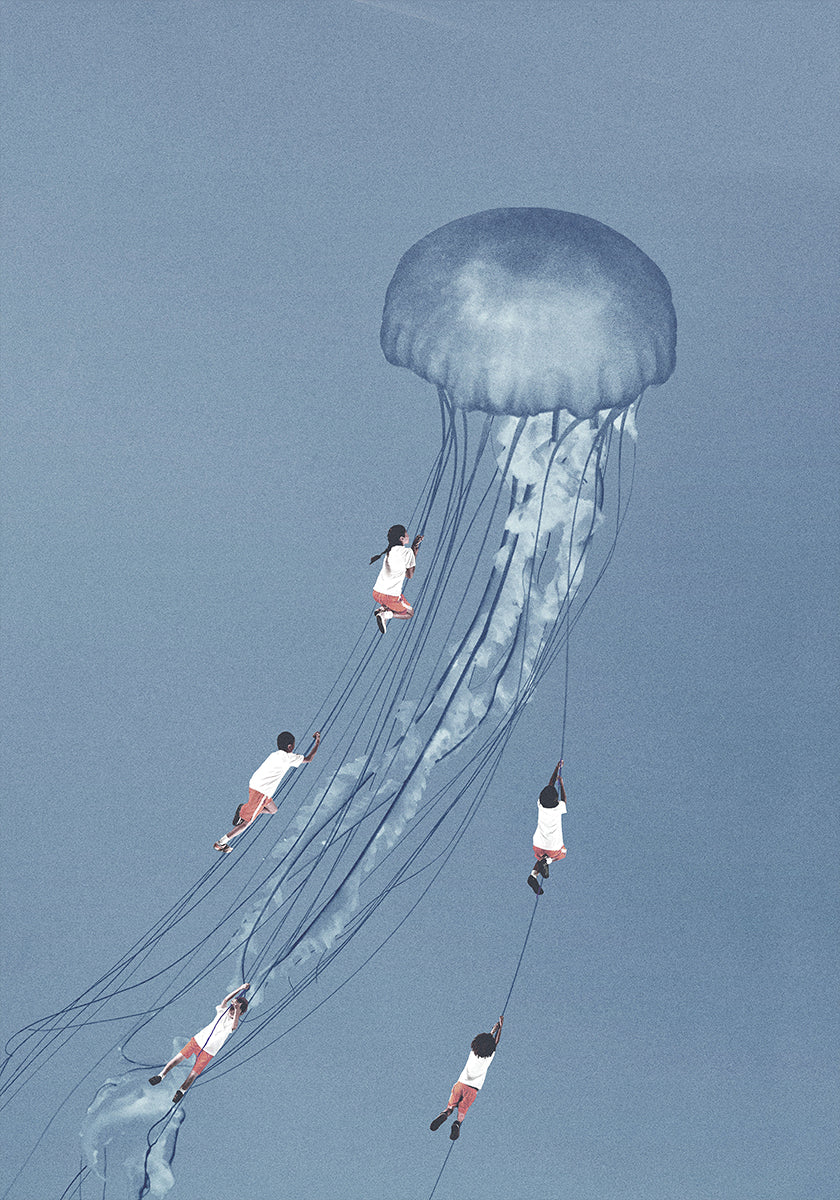 Wir kamen lächelnd nach Hause Poster