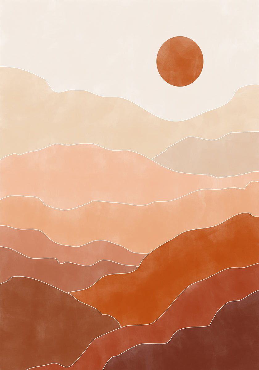 Sonnenaufgang in der Wüste