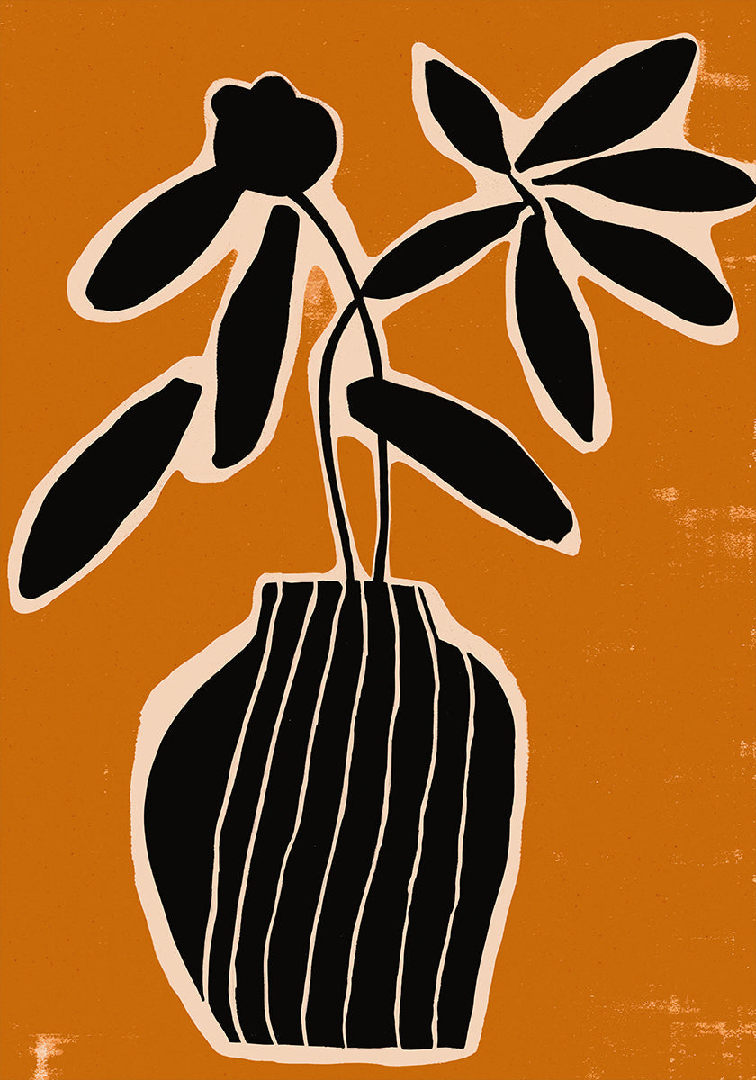 Ockerfarbenes Stillleben Nr. 2 Poster