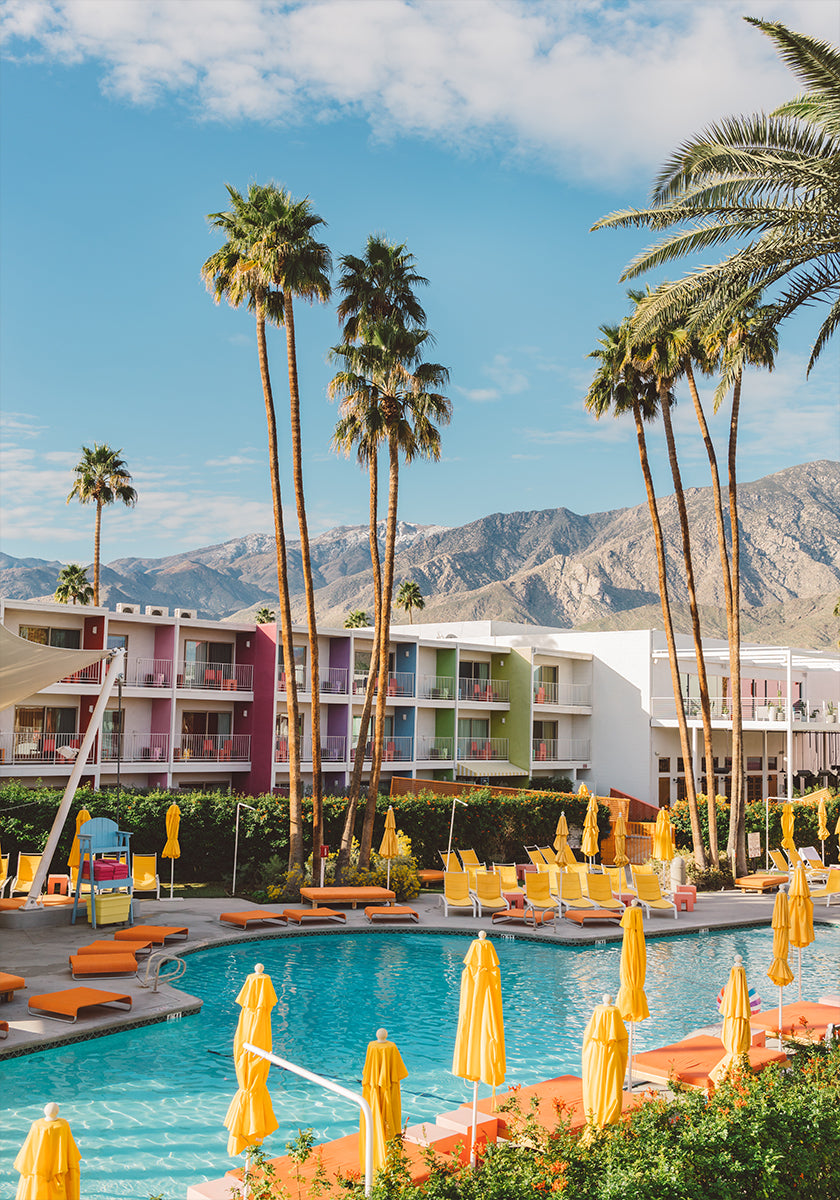 Palm Springs Saguaro Plakat