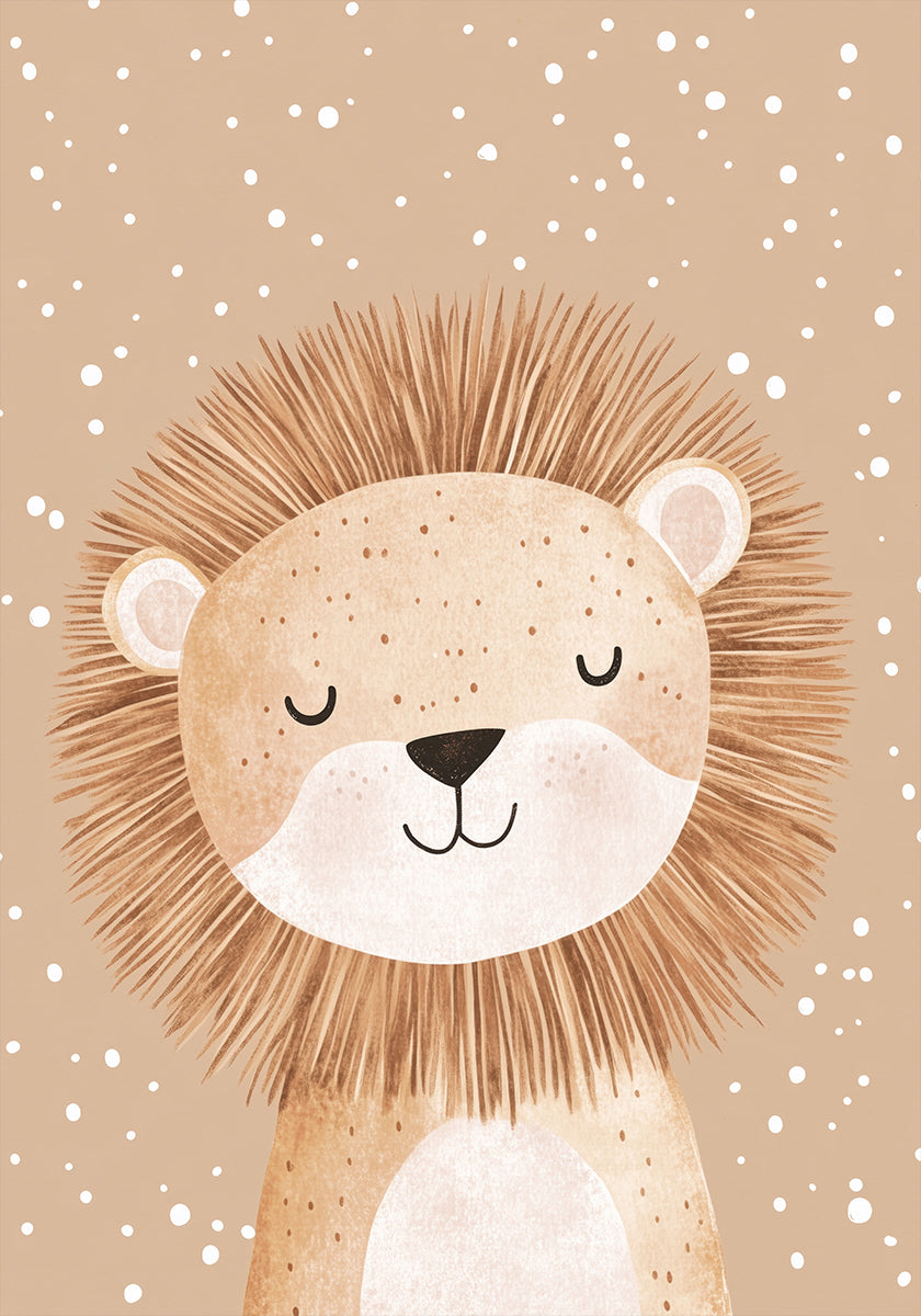 Dreamy Lion Plakat
