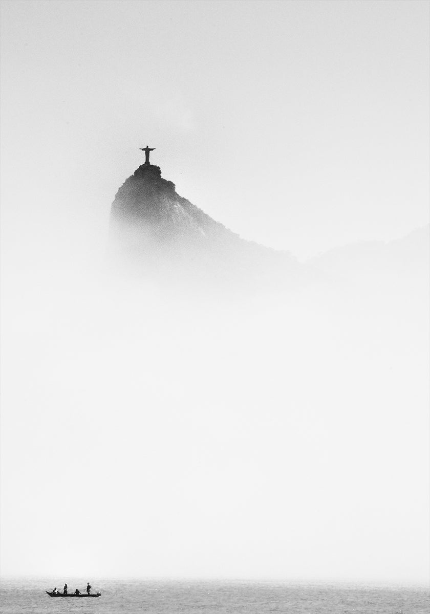 Cristo im Nebel Poster