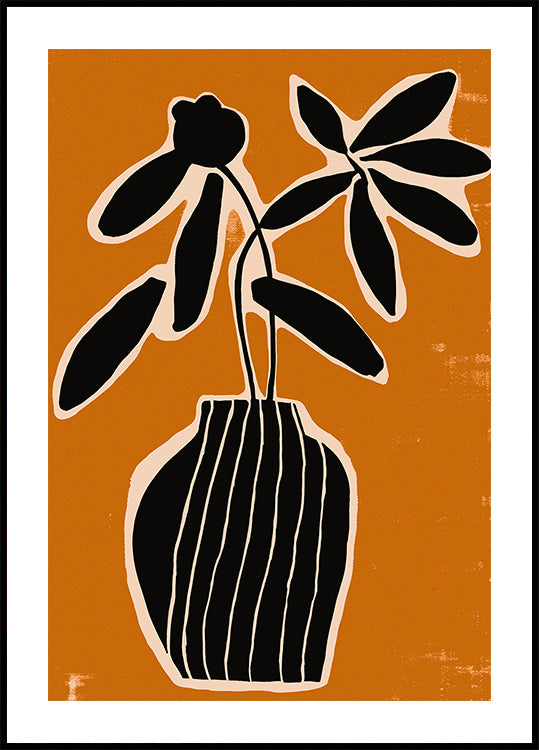 Ockerfarbenes Stillleben Nr. 2 Poster
