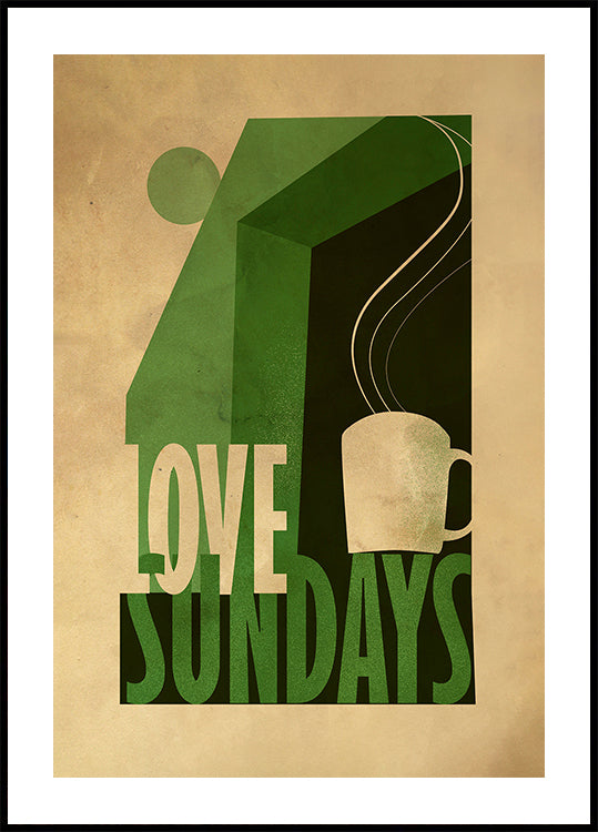 Liebe Sonntag Druck