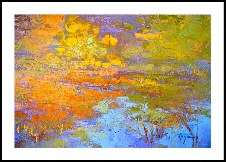 Goldene Reflexion