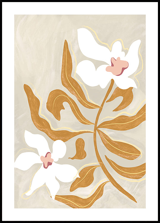 Blumenblumenplakat