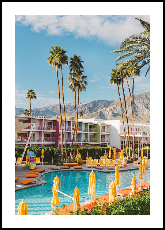 Palm Springs Saguaro Plakat