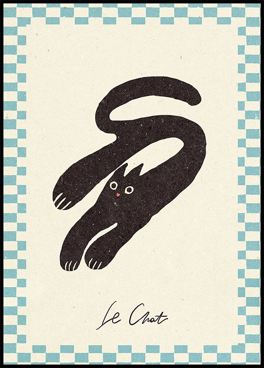 Le Chat Plakat