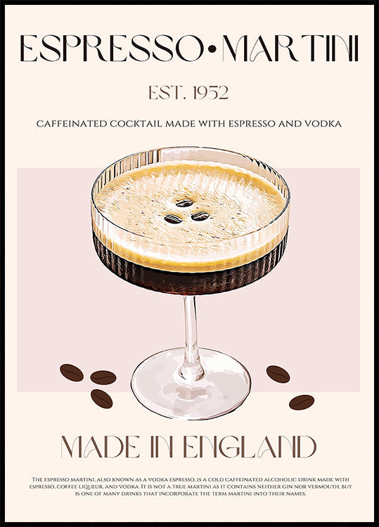 Poster „Kaffeegenuss“.