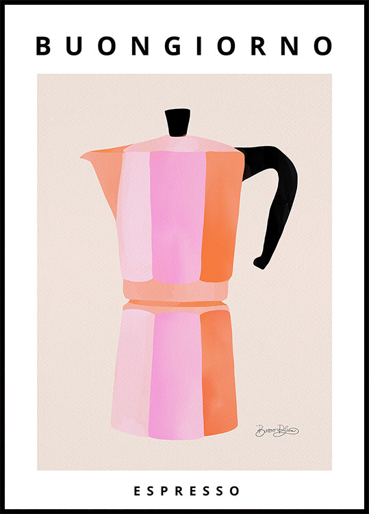 Buongiorno Espresso-Poster