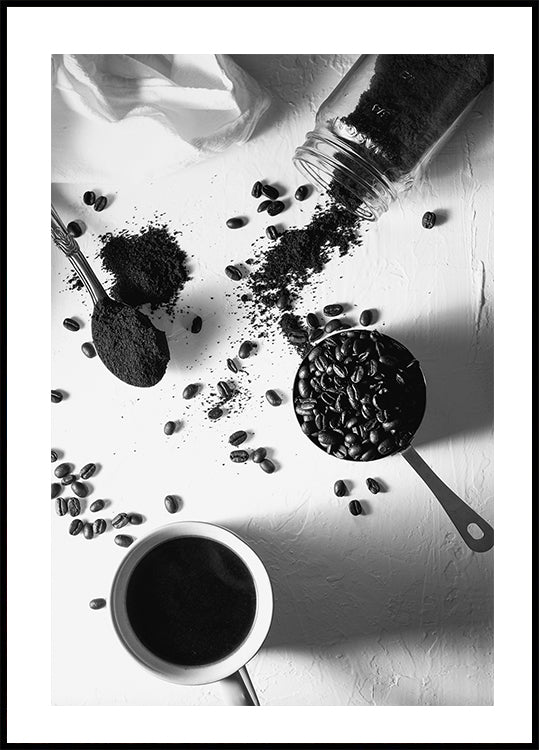 Process Of Making Coffee Plakat - Posterbox.dk