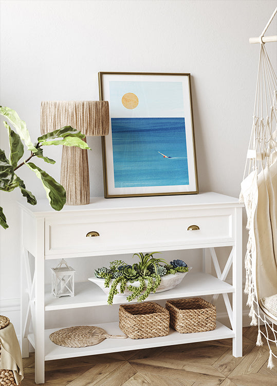 Meeresschwimmen-Poster