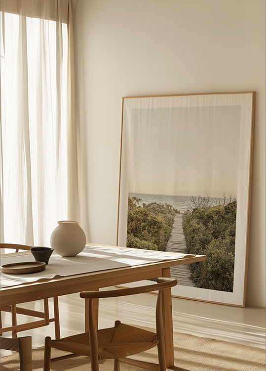 Poster „Weg zur Ruhe“.