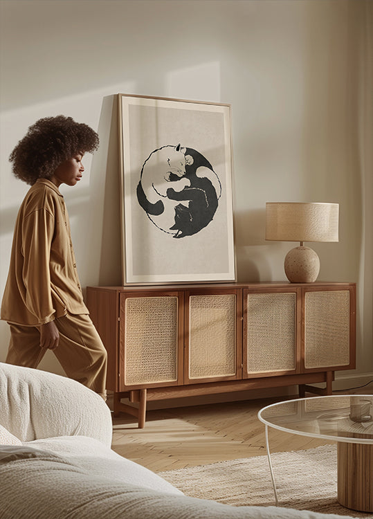 Katzenharmonie-Poster