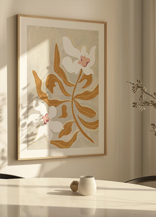 Blumenblumenplakat