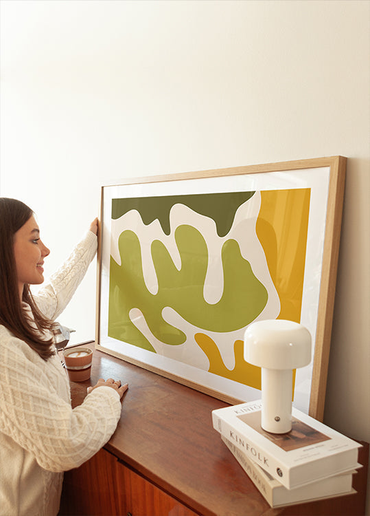 Moderne bunte Formen