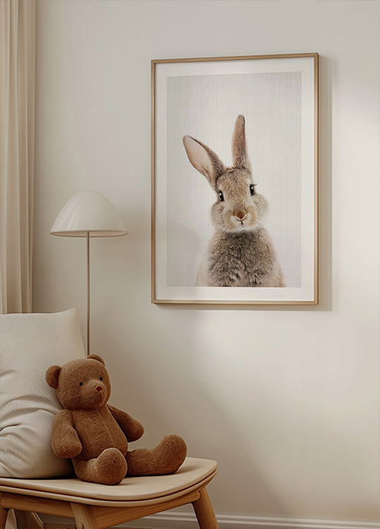 Peekaboo-Häschen-Poster