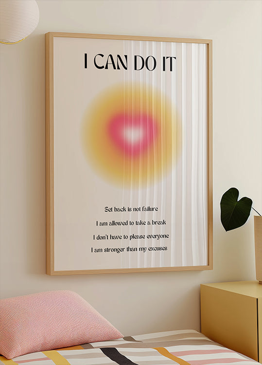 Motivierendes Aura-Poster