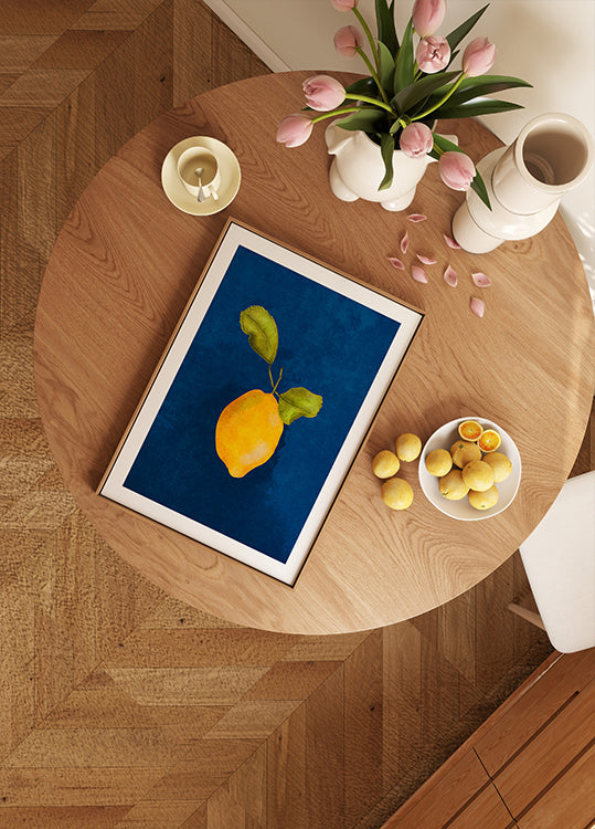 Nur ein bisschen Zitrone Poster