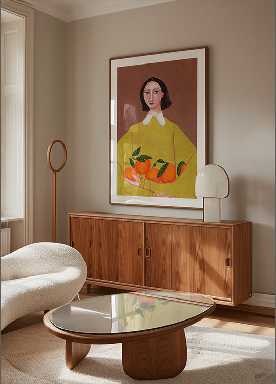 Dame mit Orangen (NEU)