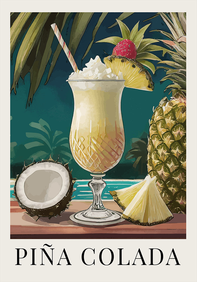Pina Colada-Poster