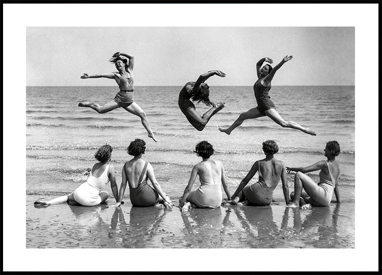 Dancing on the Beach Plakat - Posterbox.dk