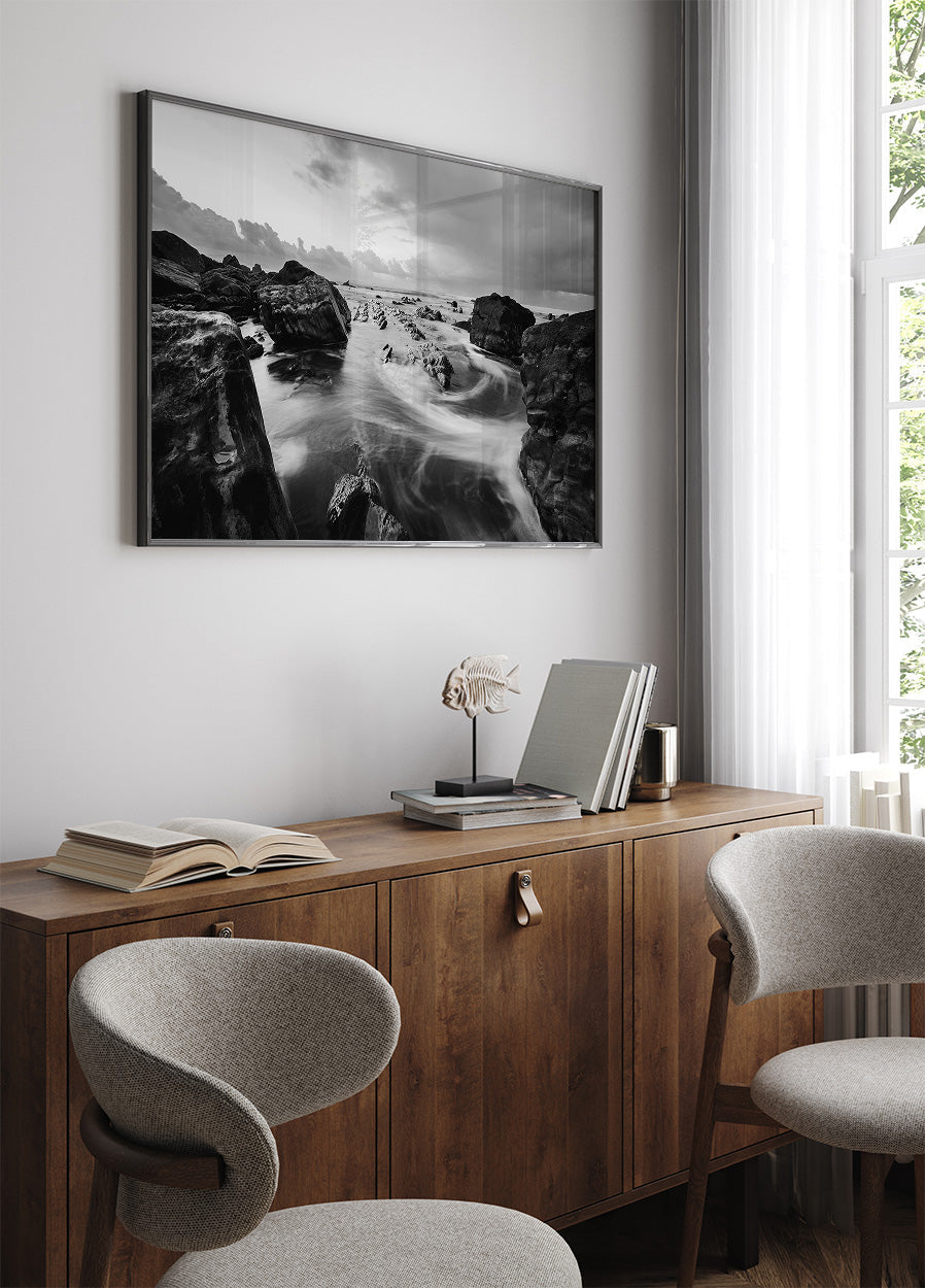 Stones On The Coast Plakat - Posterbox.dk