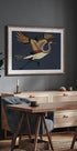 Flying Crane Poster - Posterbox