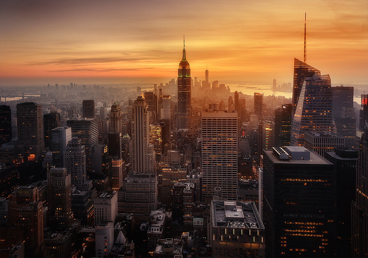 Manhattan Light Poster