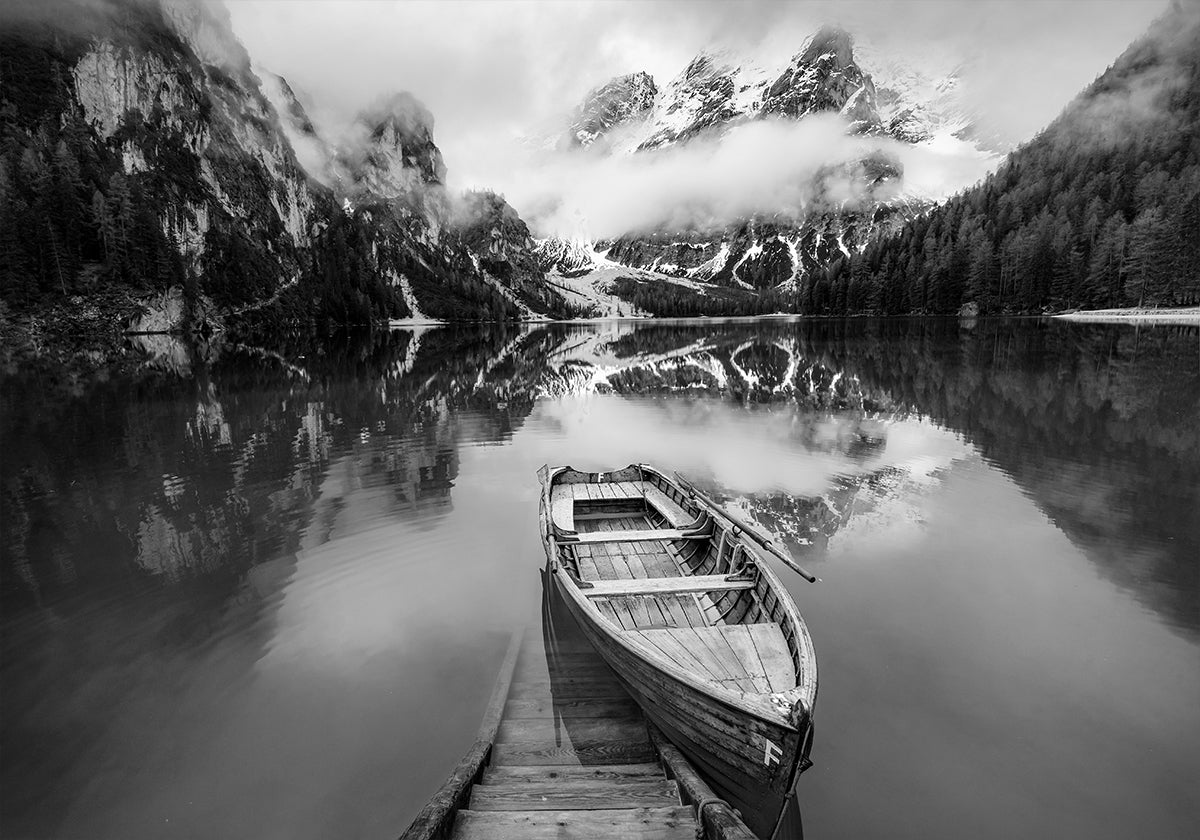 Ein Blanco y Negro-Poster