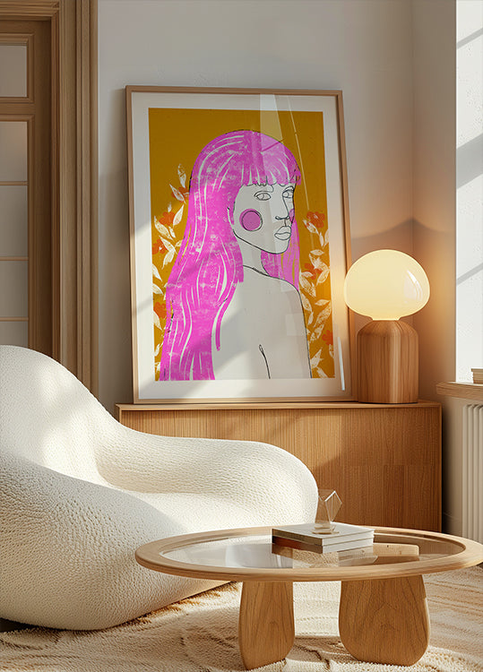 Pink Whisper Gaze (NEW) - Posterbox
