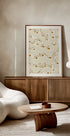 calming essentials Natural flow meadow ivory pattern (NEW) - Posterbox