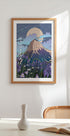 Bluebells and the Volcano (NEW) - Posterbox
