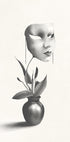 Mask in a Plant Plakat - Posterbox.no