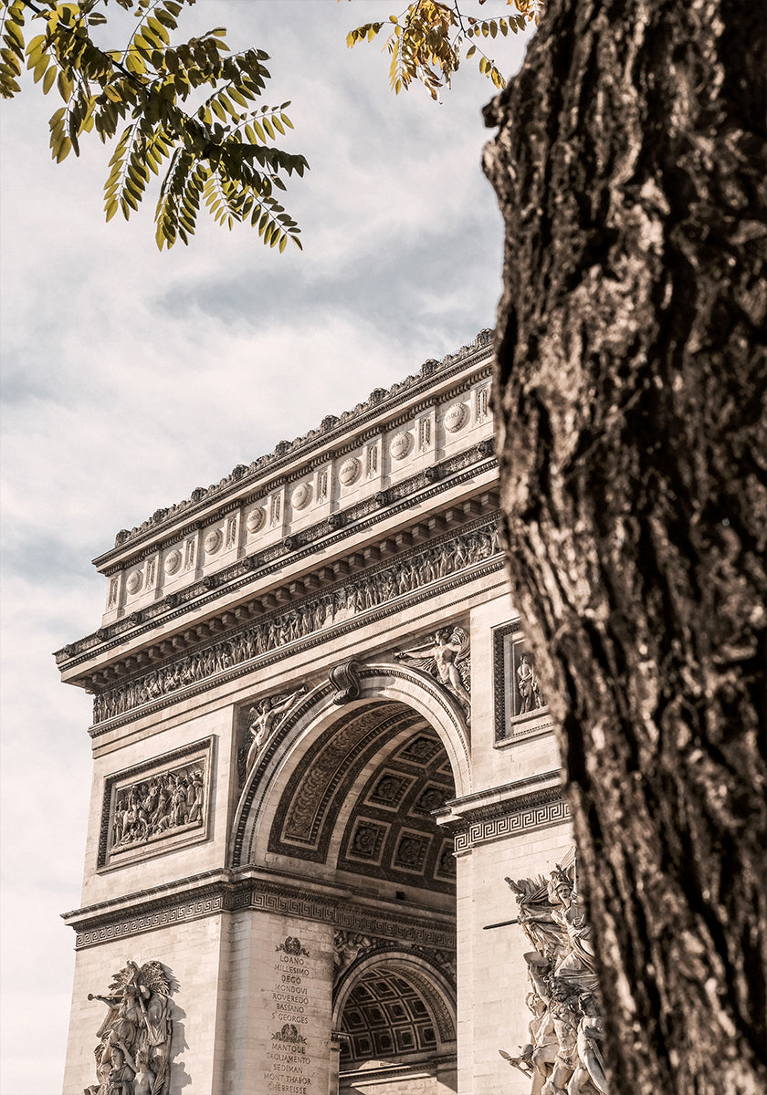 Arc de Triomphe Paris Poster
