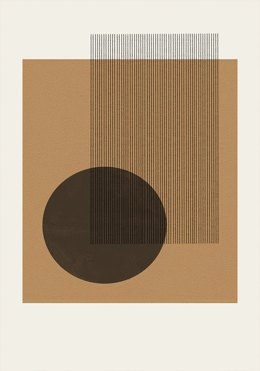 Geometrisches Harmonie-Poster