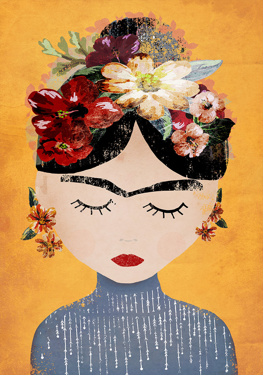Blumen-Serenity-Poster