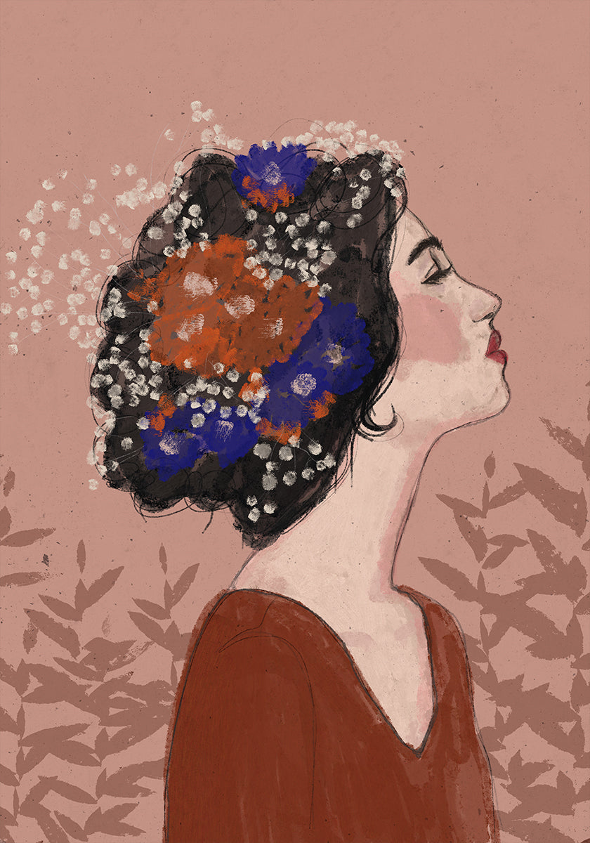Blüten im Profil