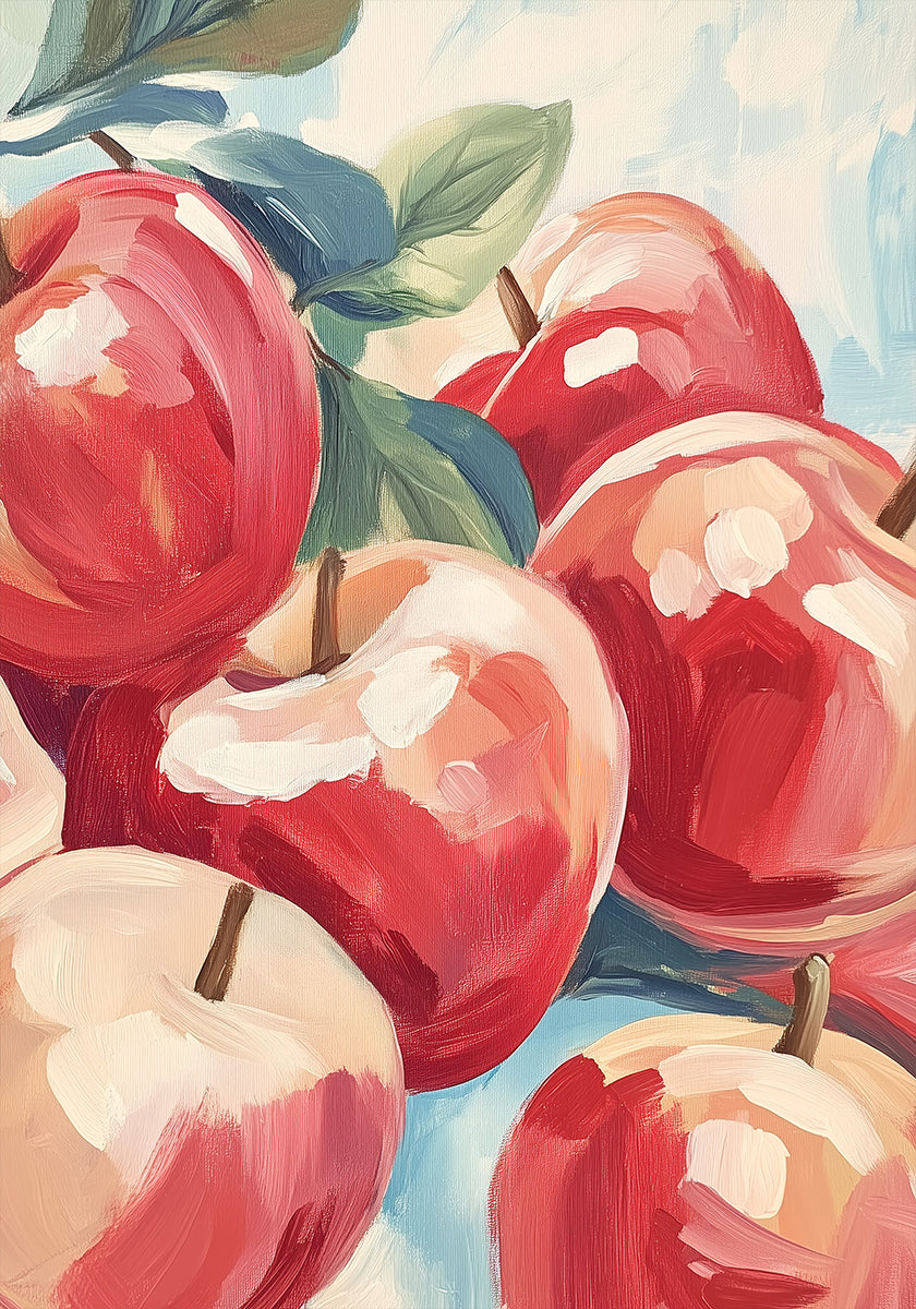 Apples Painting Plakat - Posterbox