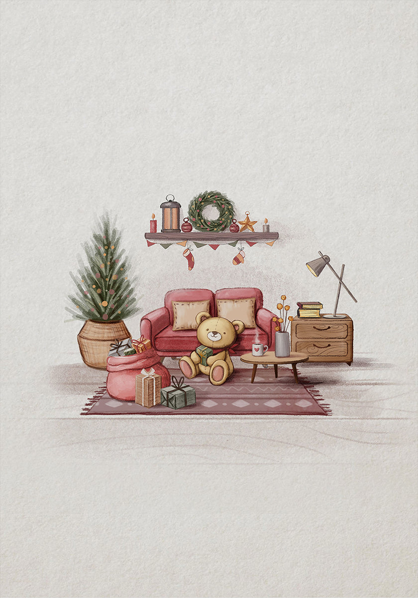 Gemütliches Zimmerposter