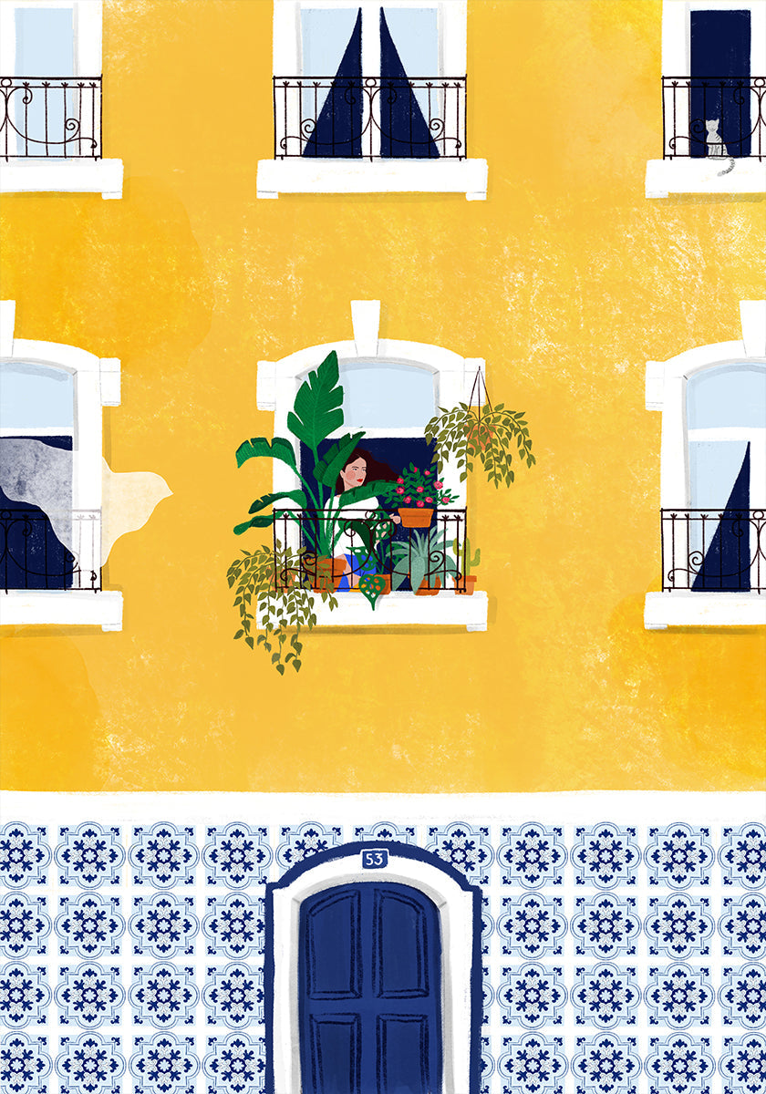 Lissabon-Plakat