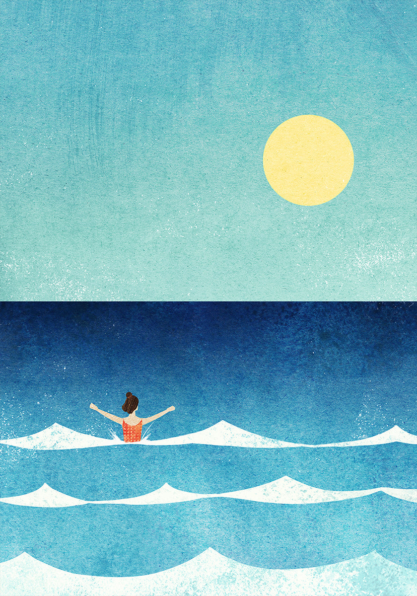 Sea Swim II-Poster