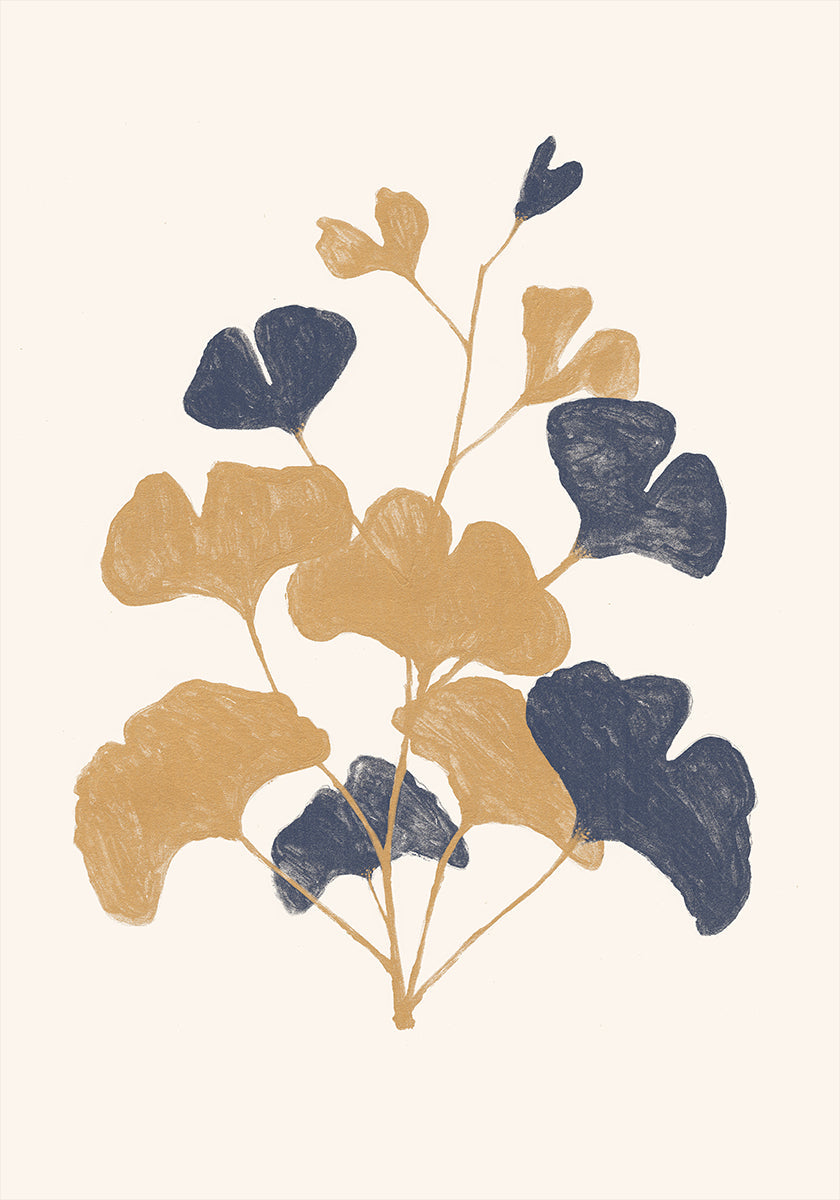 Goldener Ginko
