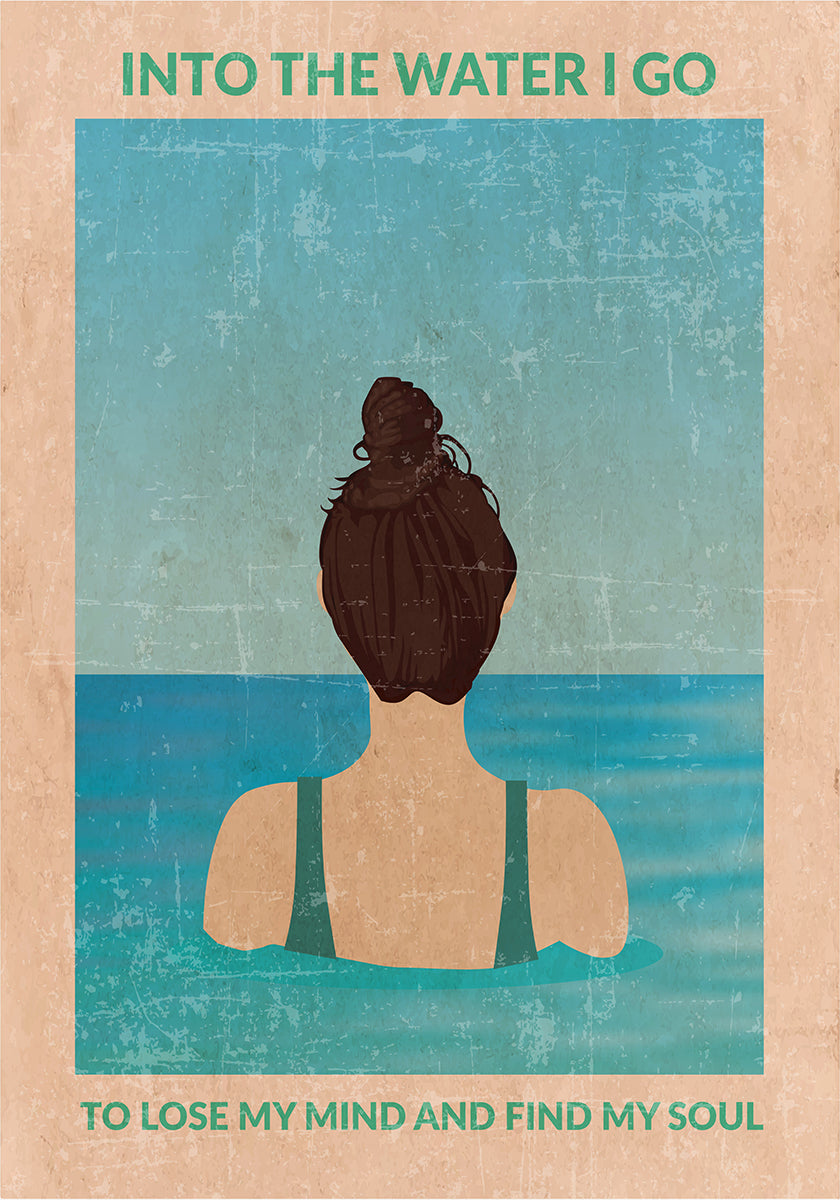 Into the Water Standard-Wandkunst