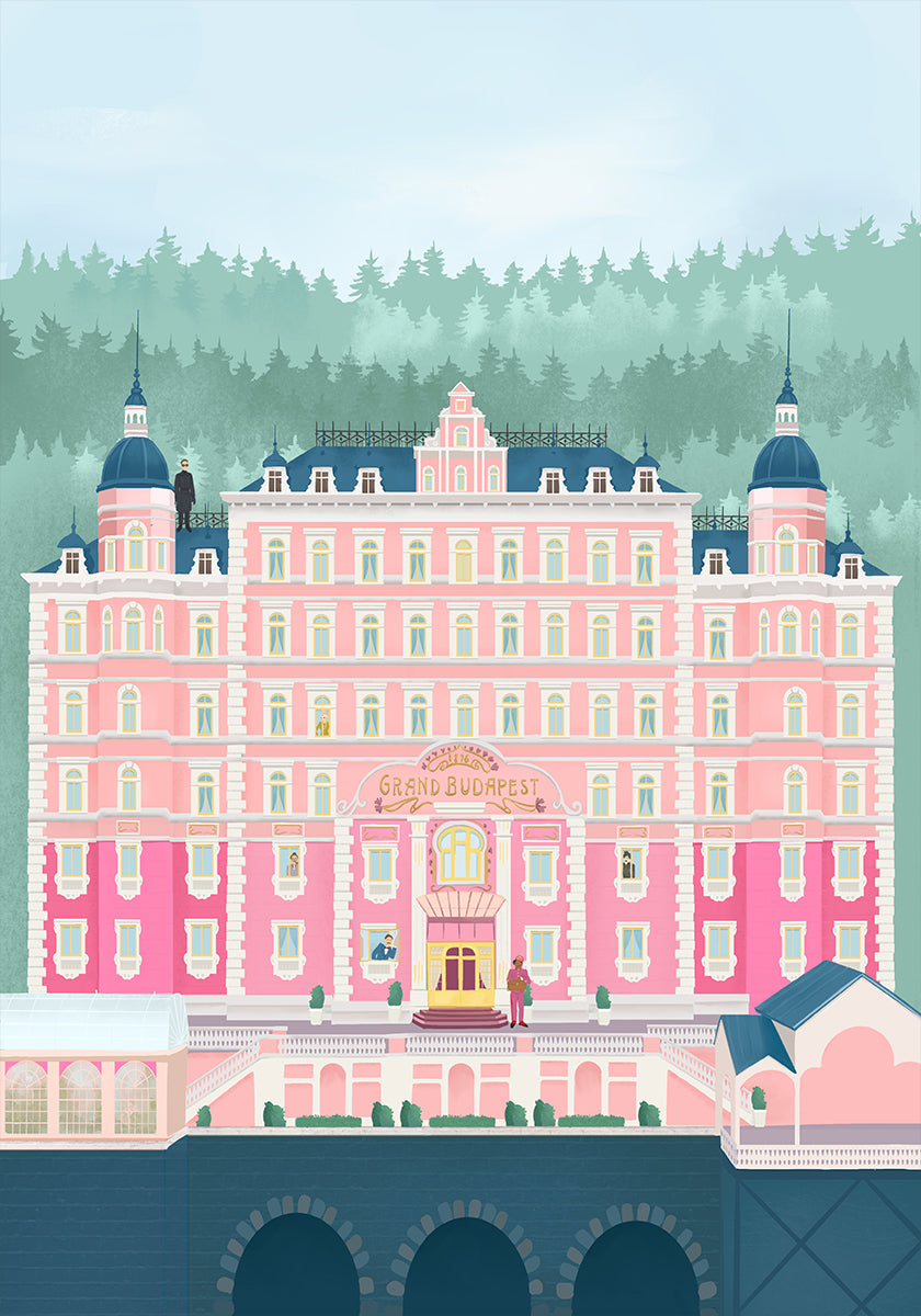 Das Grand Budapest Hotel Poster