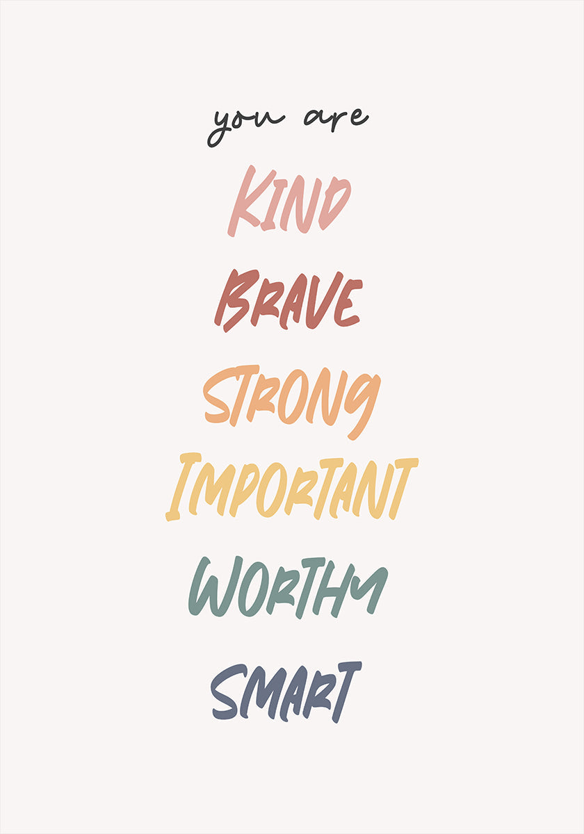 Affirmation Plakat