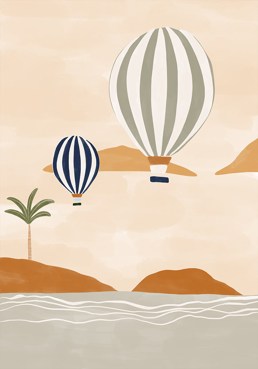 Luftballons im Nachtisch