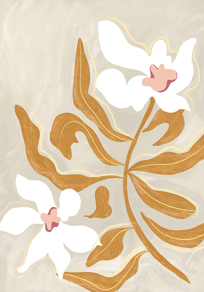 Blumenblumenplakat