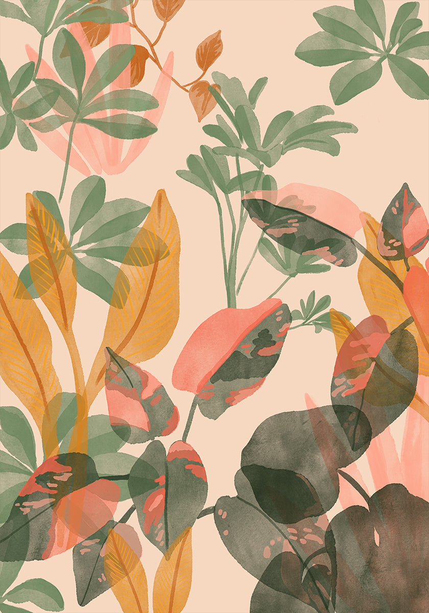 Tropisches Chaos-Poster