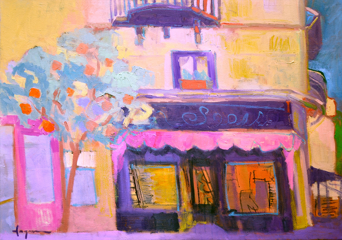 Lebendige Café-Szene